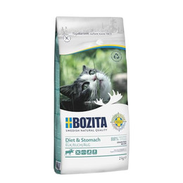 Produktbild von Bozita Diet & Stomach Grain free mit Elch - 2 kg