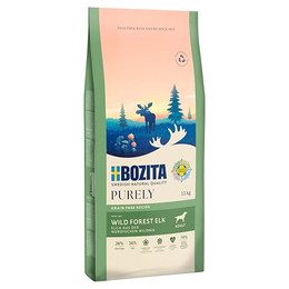 Produktbild von Bozita Dog Purely Adult Grain Free Elch - 2 x 11 kg