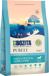 Produktbild von Bozita Dog Purely Adult Grain Free Lamm - 2,5 kg