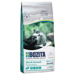 Produktbild von Bozita Feline Diet & Stomach Getreidefrei Elch 10 kg