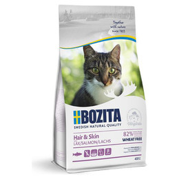 Produktbild von Bozita Hair & Skin Weizenfrei Lachs - 400 g