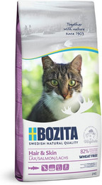 Produktbild von Bozita Hair & Skin Wheat Free Salmon Katzentrockenfutter Sparpaket 2 x 2 Kilogramm
