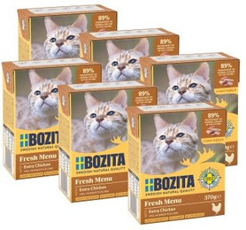 Produktbild von BOZITA Häppchen in Gelee Huhn - 6 x 370 g