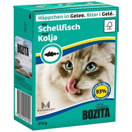 Produktbild von Bozita Häppchen in Gelee mit Schellfisch - 6 x 370 g