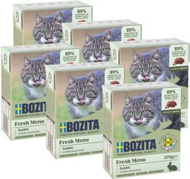 Produktbild von BOZITA Häppchen in Soße Kaninchen - 6 x 370 g