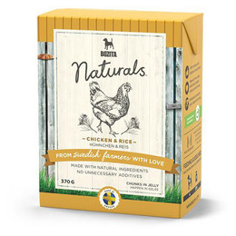 Produktbild von Bozita Happen in Gelee mit Huhn & Reis - 6 x 370 g