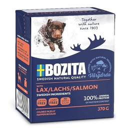 Produktbild von Bozita Happen in Gelee mit Lachs | 6 x 370 g