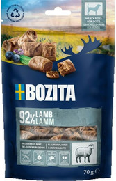 Produktbild von Bozita Meaty Bites Hundesnack 10 x 70 Gramm Lamm-Sparpaket