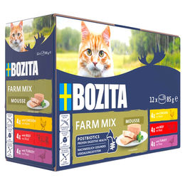 Bozita Mousse Mixed Farm 12 x 85 g – Bild 1 von 6