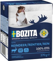 Produktbild von BOZITA Naturals Happen in Gelee Rentier - 6 x 370 g