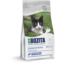 Produktbild von Bozita Outdoor & Active Elch Katzentrockenfutter - 400 g