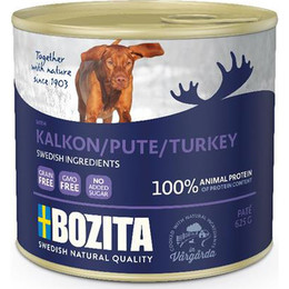 Produktbild von Bozita Paté mit Pute - 6 x 625 g