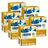 Produktbild von Bozita Purely Paté mit Huhn & Hirsch - 6 x 370 g