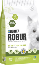 Produktbild von Bozita Robur Adult Small Breed Sensitive Lamm - 2 x 7,5 kg