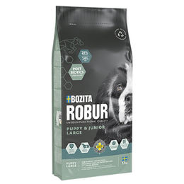 Produktbild von Bozita Robur Puppy & Junior Large - 12 kg (MHD 5/26, alte Verpackung)