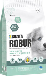 Produktbild von Bozita Robur Sensitive Grain Free Puppy Lamm - Sparpaket: 2 x 3 kg