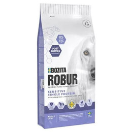Produktbild von Bozita Robur Sensitive Single Protein Lamm & Reis - 2 x 12 kg