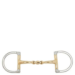 Produktbild von BR D-Ring-Trense Soft Contact 14 mm doppelt gebrochen