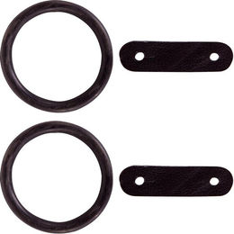 Produktbild von BR Gummiring mit Lederschlaufe für Sicherheitsbügel