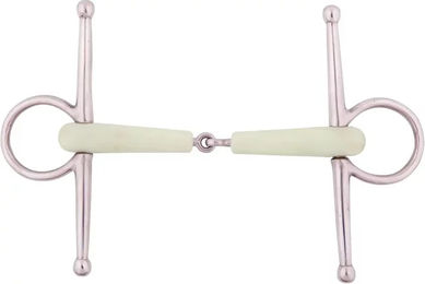 Produktbild von BR Knebeltrense Apple Mouth einfach gebrochen 18mm