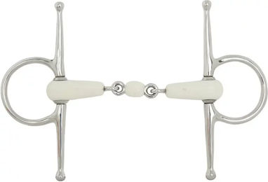 Produktbild von BR Knebeltrense Combo Comfort doppelt gebrochen 18 mm 165 mm