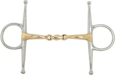 Produktbild von BR Knebeltrense Soft Contact doppelt gebrochen 14 mm 165 mm