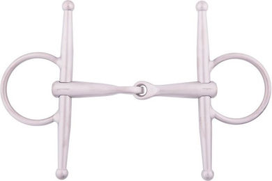 Produktbild von BR Knebeltrense Titanio einfach gebrochen 16mm