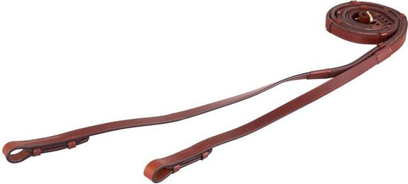 BR Leder Dressur Zügel mit Gummi 16mm – Bild 1 von 2