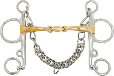 Produktbild von BR Pelhamgebiss Soft Contact doppelt gebrochen 16mm 145mm