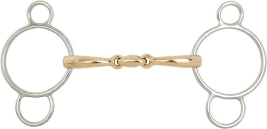 Produktbild von BR Ringtrense Soft Contact doppelt gebrochen 12 mm