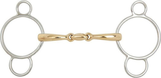 Produktbild von BR Ringtrense Soft Contact doppelt gebrochen 12mm