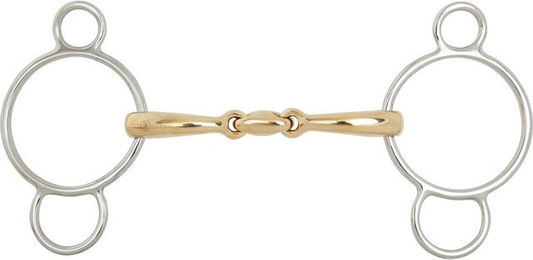 Produktbild von BR Ringtrense Soft Contact doppelt gebrochen 14mm