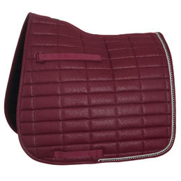 BR Schabracke Glamour Chic Dressur Burgundy – Bild 1 von 2