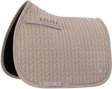 BR Vielseitigkeitsschabracke Djill taupe/hellgrau Warmblut – Bild 1 von 3