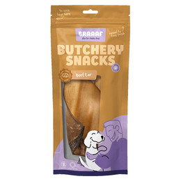 Produktbild von Braaaf Hundesnack Butchery Rinderohr
