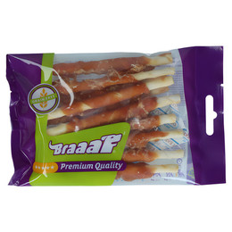 Produktbild von Braaaf Hundesnack Rawhide Roll Sticks Huhn - 80 g