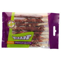 Produktbild von Braaaf Hundesnack Rawhide Roll Sticks Lamm & Fisch - 8 x 80 g