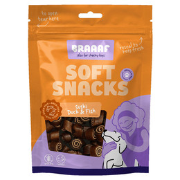Produktbild von Braaaf Hundesnack Soft Snack Sushi Ente & Fisch - 85 g