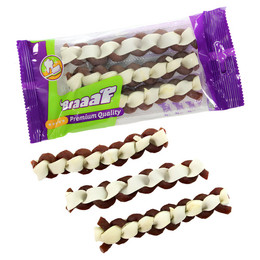 Produktbild von Braaaf Hundesnack Twister Double - 3 x 60 g