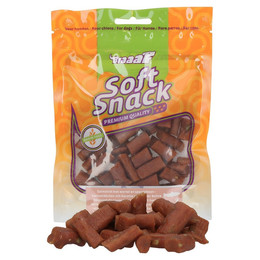 Produktbild von Braaaf Soft Snack Lachsstäbchen mit Karotten - 85 g