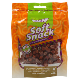 Produktbild von Braaaf Soft Snack Sushi Huhn & Fisch - 85 g