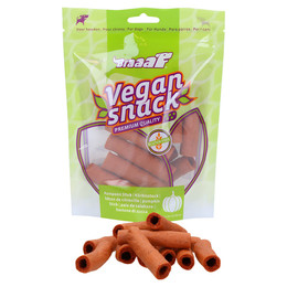 Produktbild von Braaaf Vegan Snack Kürbis Stick Hundesnack - 80 g