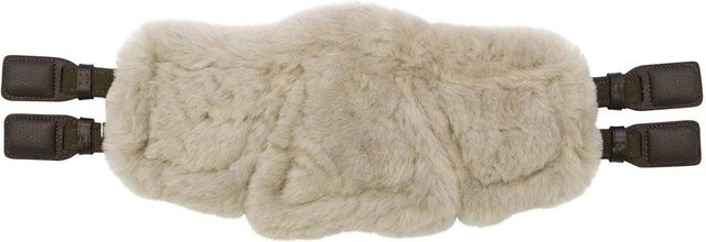 Produktbild von Braune Schaffell gepolsterte Pferdegurte Stübben Equi-Soft
