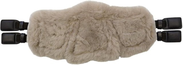 Produktbild von Braune Schaffell gepolsterte Pferdegurte Stübben Equi-Soft