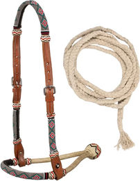 Produktbild von Braut-Bosal aus Sandperlen mit Mecate-Cottonzügeln Pool's