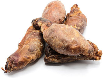 Produktbild von Breers Pet Food Rinderhoden getrocknet 500 Gramm Hundeleckerlie, Harter Kauartikel, Leckerli getreidefrei, Hundesnack zuckerfrei