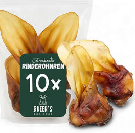 Produktbild von Breers Pet Food Rinderohren getrocknet mit