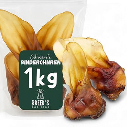 Produktbild von Breers Pet Food Rinderohren getrocknet mit