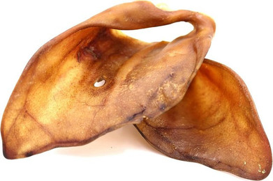 Produktbild von Breers Pet Food Schweineohren getrocknet XXL 10 Stück Kausnack Hundeleckerlie, 10St., Harter Kauartikel, Leckerli getreidefrei, Hundesnack zuckerfrei