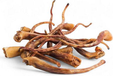 Produktbild von Breers Pet Food Schweineschwänze getrocknet 1 kg Kausnack Hundeleckerlie, Einzelfuttermittel für: Hunde, Harter Kauartikel, Leckerli getreidefrei, Hundesnack zuckerfrei